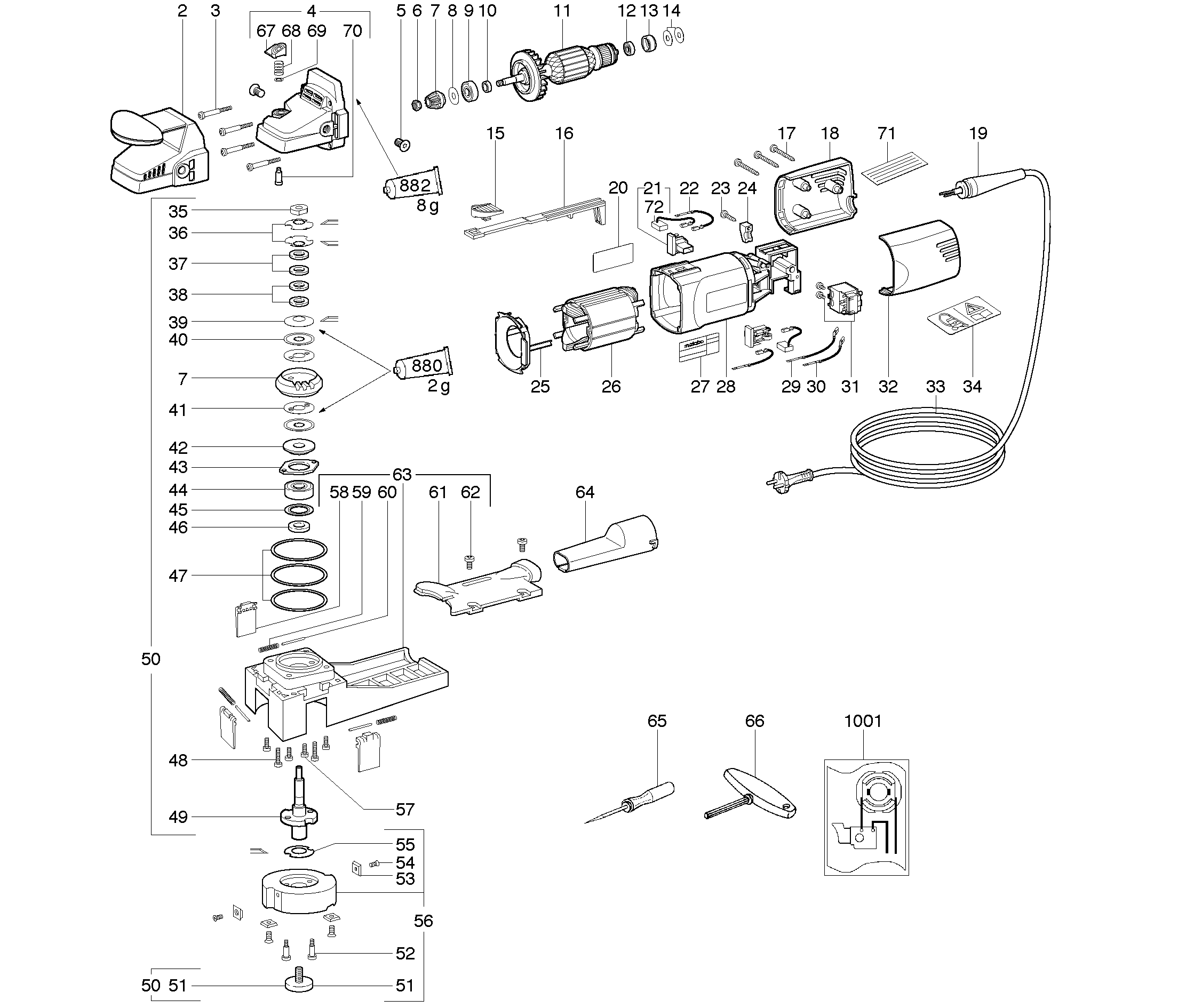 Фрезеры Metabo LF 724 S (00724000)