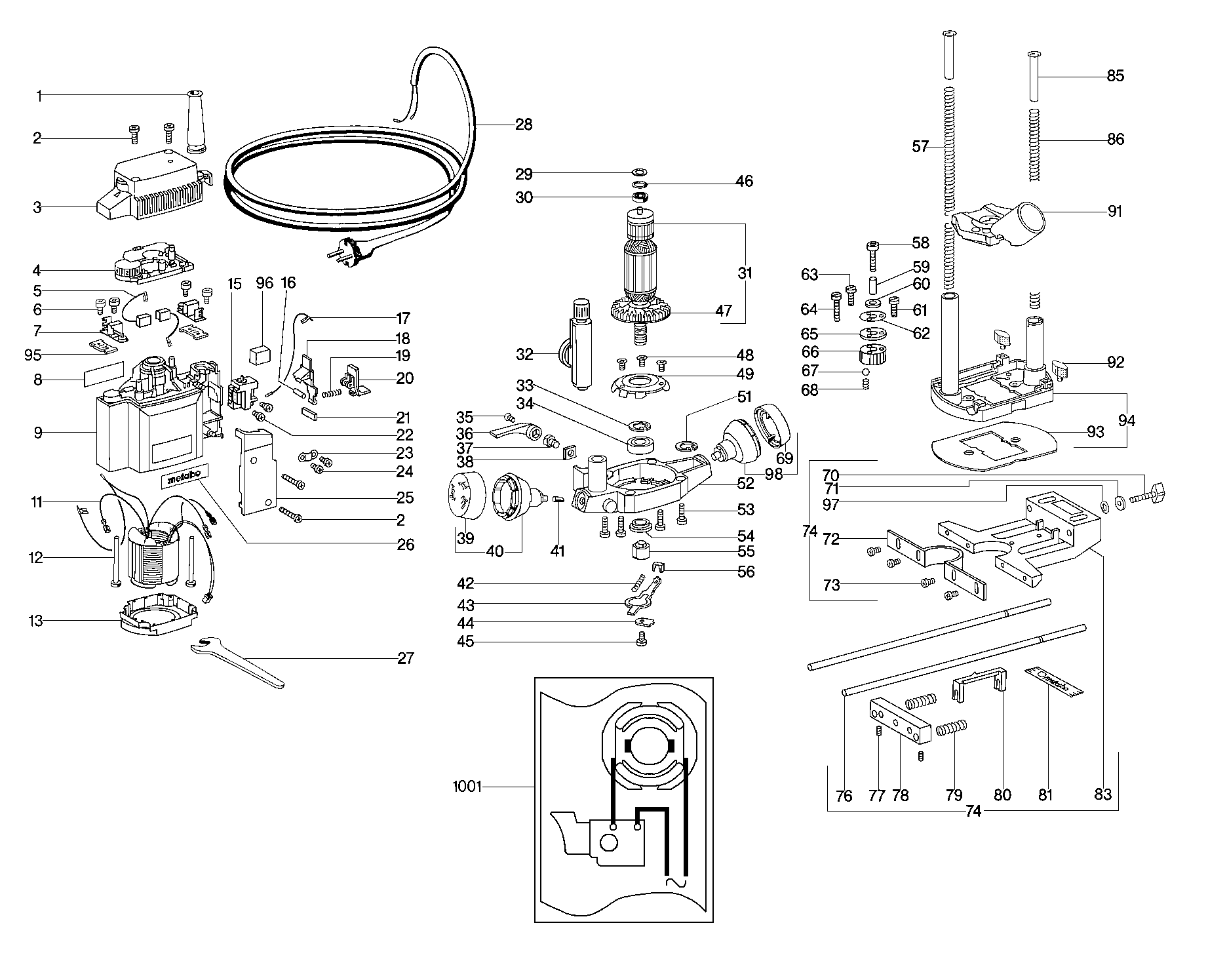 Фрезеры Metabo OF E 1229 SIGNAL (01229001)