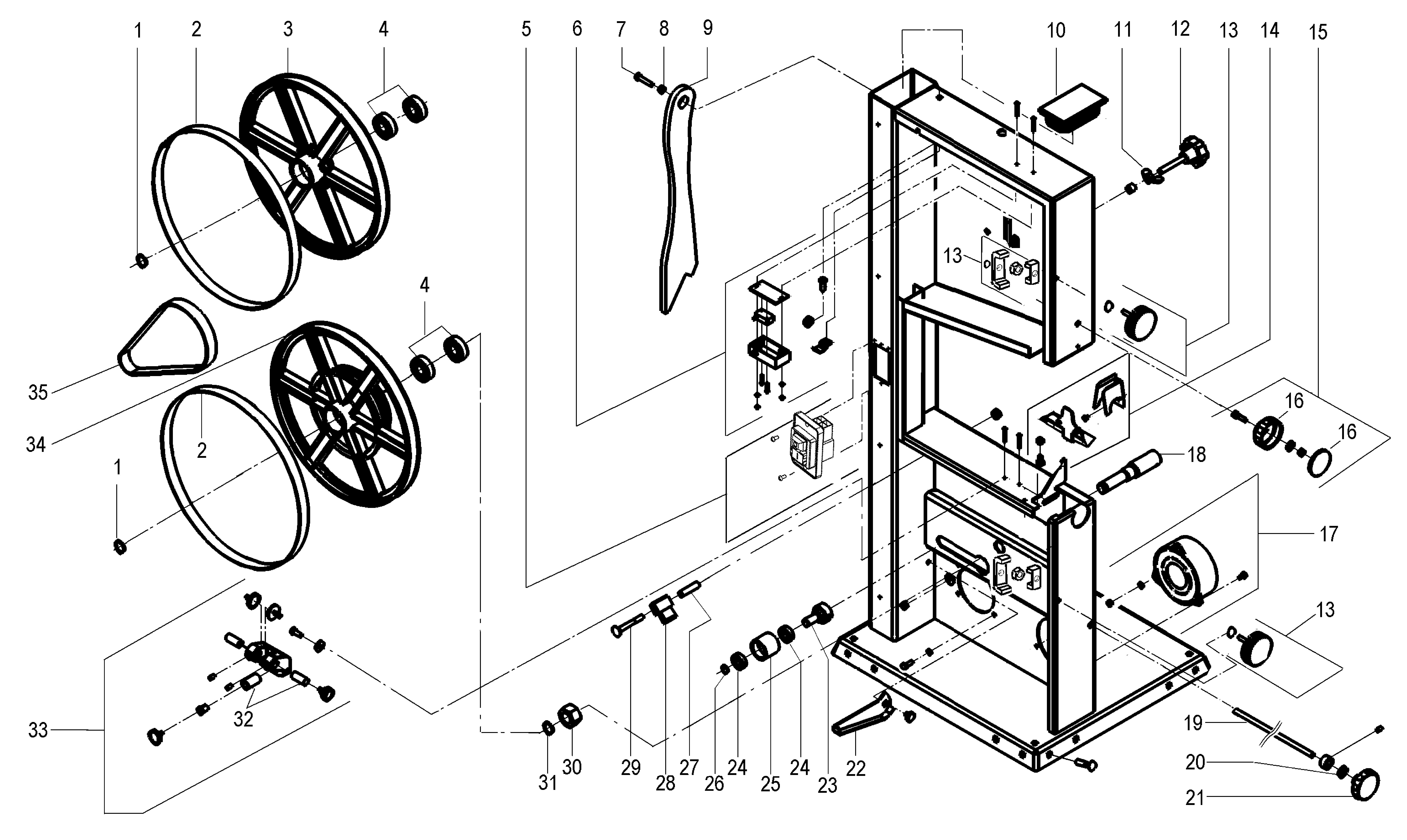 Принимающая конструкция. Metabo bas 317 Precision WNB. Ленточная пила кт 400 чертёж. Запчасти ленточная пила Метабо 230. Чертеж шкива 400 ленточной пилы.