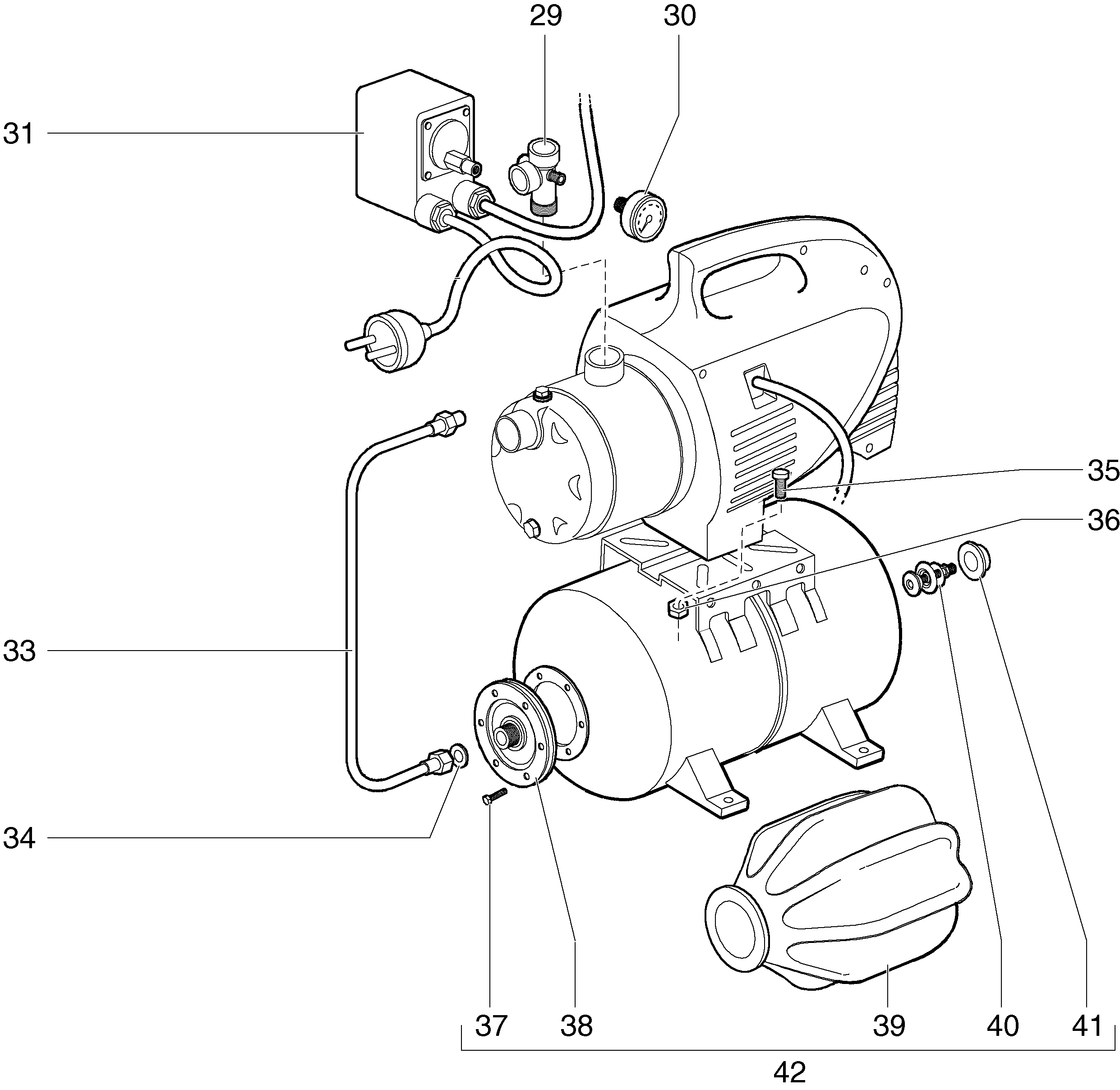 Насосы Metabo HWW 5500/20 M (0250550014 10)