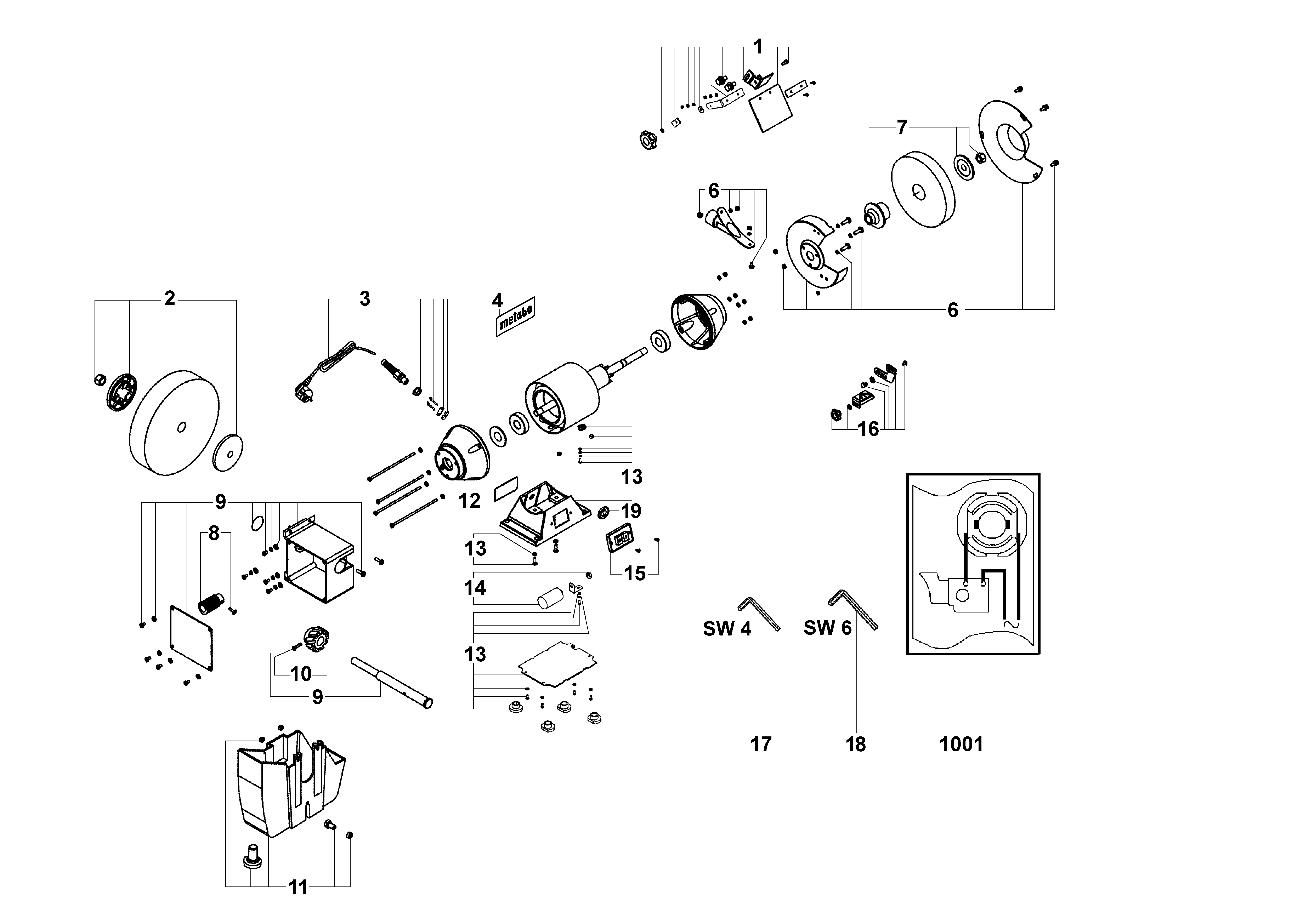 Настольные точила Metabo TNS 175 (11750000)