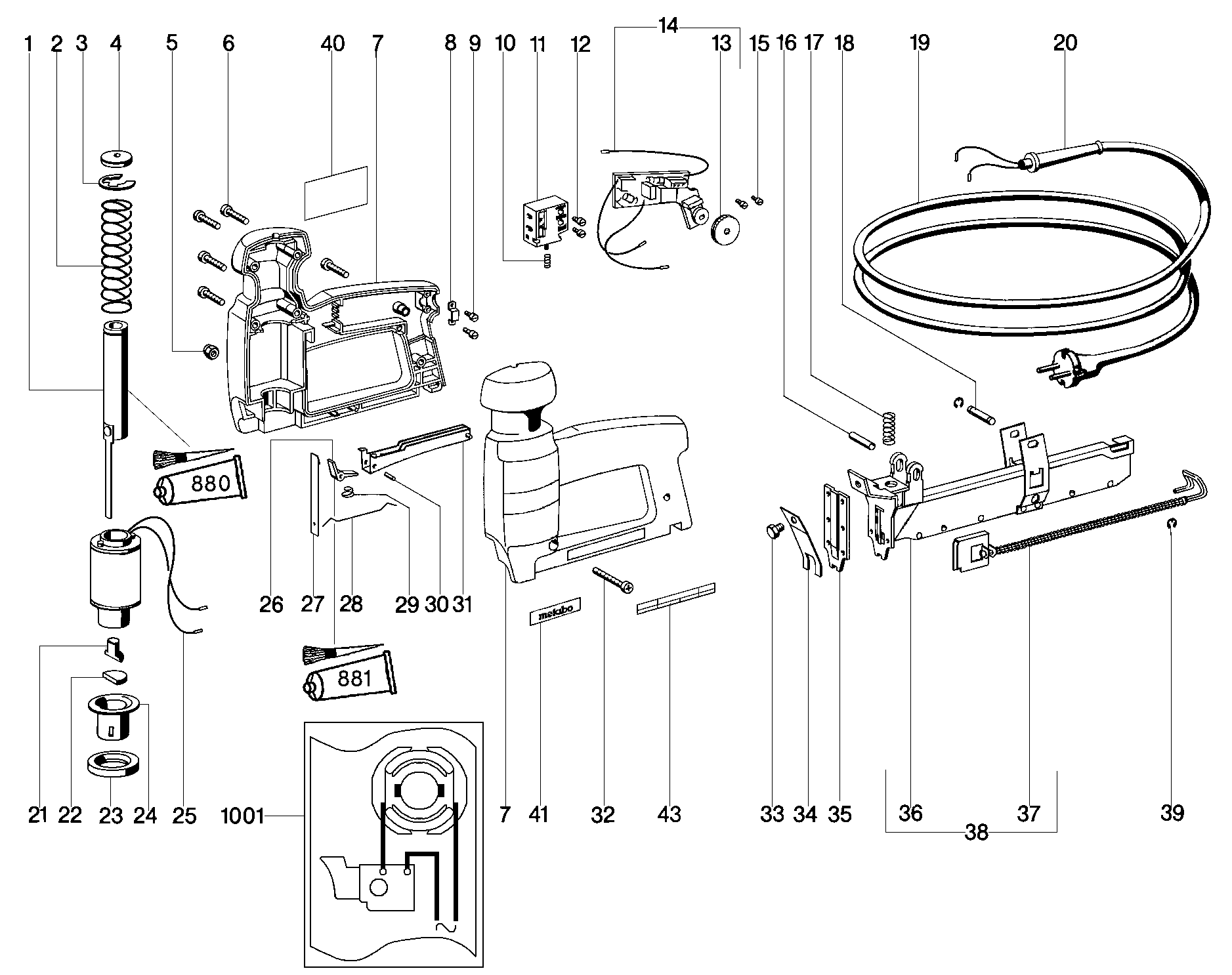 Степплеры Metabo TA E 3030 (03030001)