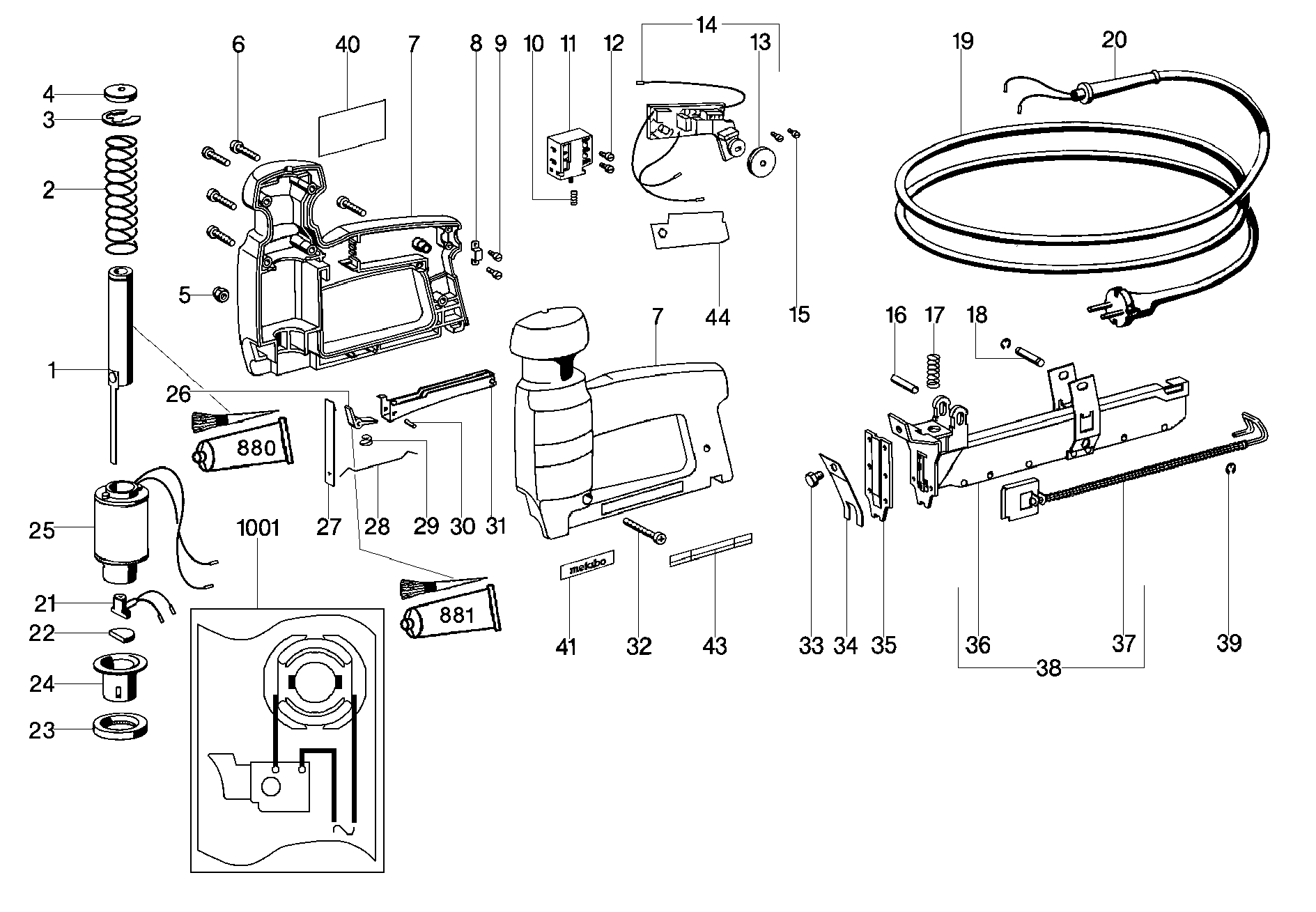 Степплеры Metabo TA M 3034 (03034000)