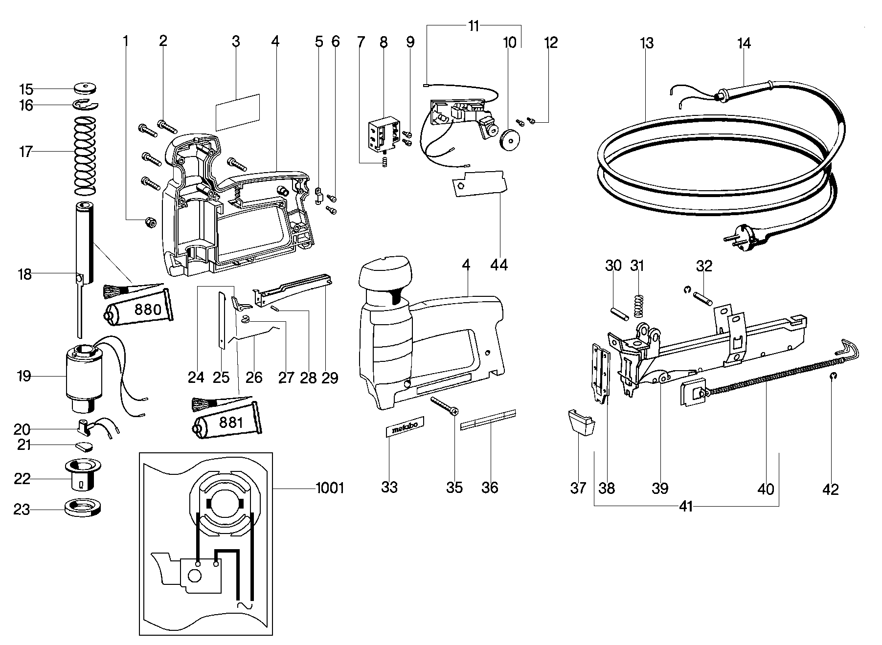 Степплеры Metabo TA M 3034 (03034001)