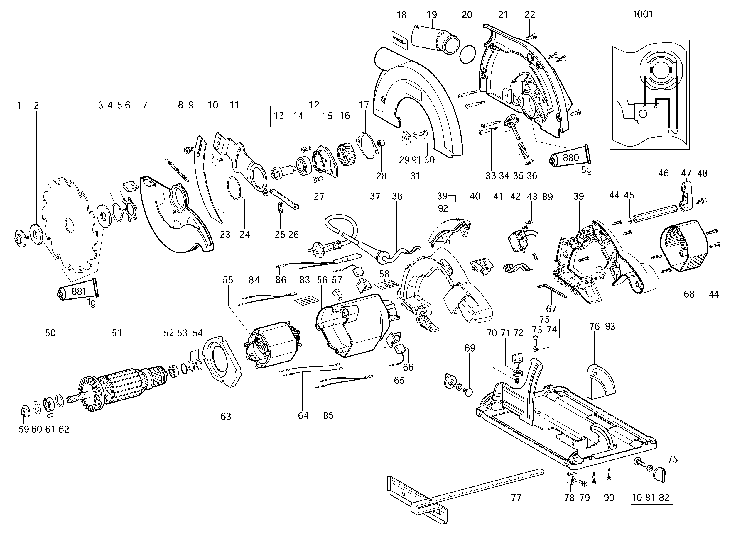 Циркулярные пилы Metabo KS 66 (00542000)