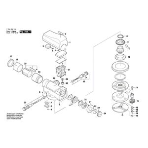 для лазерного нивелира Bosch PAL22D F034K687N4, деталировка 1