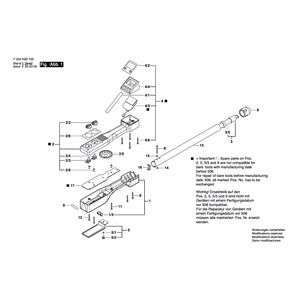 для металлодетектора Bosch MT100 F034K821N0, деталировка 1