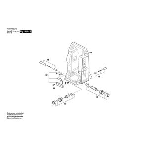 для тахеометра Bosch CST305R 230 V F034K533N0, деталировка 3