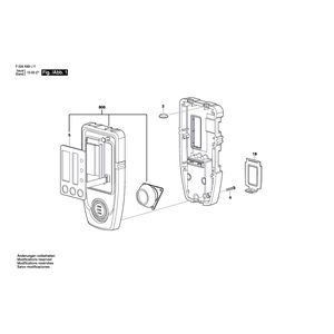 для строительного лазера Bosch LD3 F034K69LN1, деталировка 1