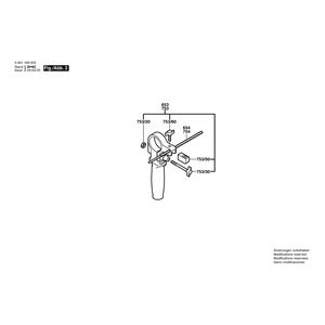 для дрели Bosch GBM 13-2 230 V 0601169003, деталировка 2