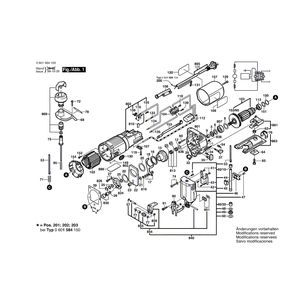 для электролобзика Bosch GST 85 P 230 V 0601584103, деталировка 1