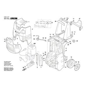 для очистителя высокого давления Bosch GHP 5-14 230 V 3600J10100, деталировка 1