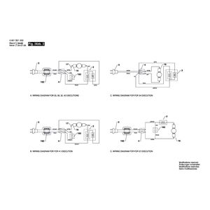 для торцевочной тяговой пилы Bosch GCM 12 230 V 0601B21003, деталировка 3