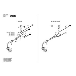 для кустореза Bosch AHS 48-24 230 V 0600845103, деталировка 2