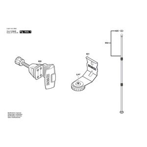 для сучкореза Bosch BT 350 3601K15B00, деталировка 1