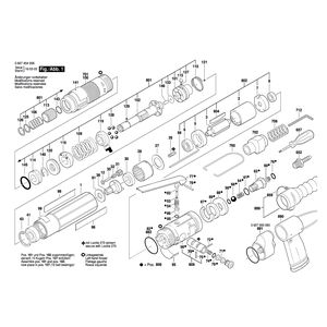 для шуруповерта Bosch 120 WATT-SERIE 120 WATT 0607454006, деталировка 1