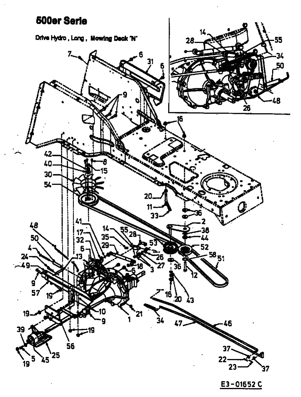 MTD Артикул 13AD518G678 (год выпуска 2002). Привод