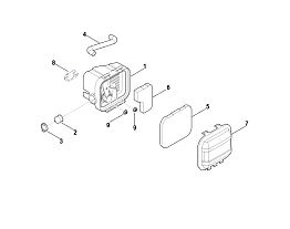 2 | B - Воздушный фильтр  MB 248.4 | EVC 200.0 (EVC200-0001) | Двигатель бензиновый