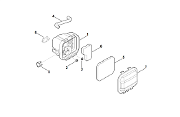 2 | B - Воздушный фильтр  MB 248.4 | EVC 200.1 (EVC200-0002) | Двигатель бензиновый