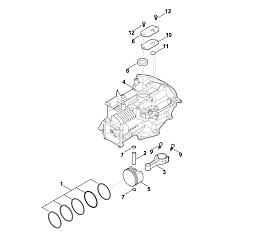 3 | C - Корпус вентилятора  MB 248.4 | EVC 200.1 (EVC200-0002) | Двигатель бензиновый