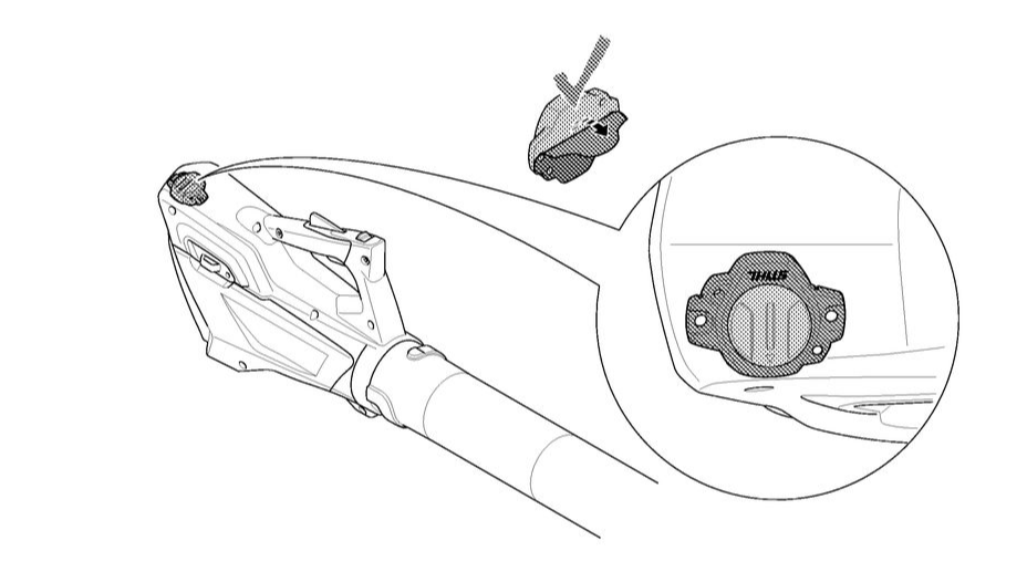 4 | Smart Connector | BGA 45 | Аккумуляторная воздуходувка STIHL