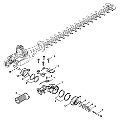 4 | Шарнир | HLA 85 | Аккумуляторные секаторы STIHL