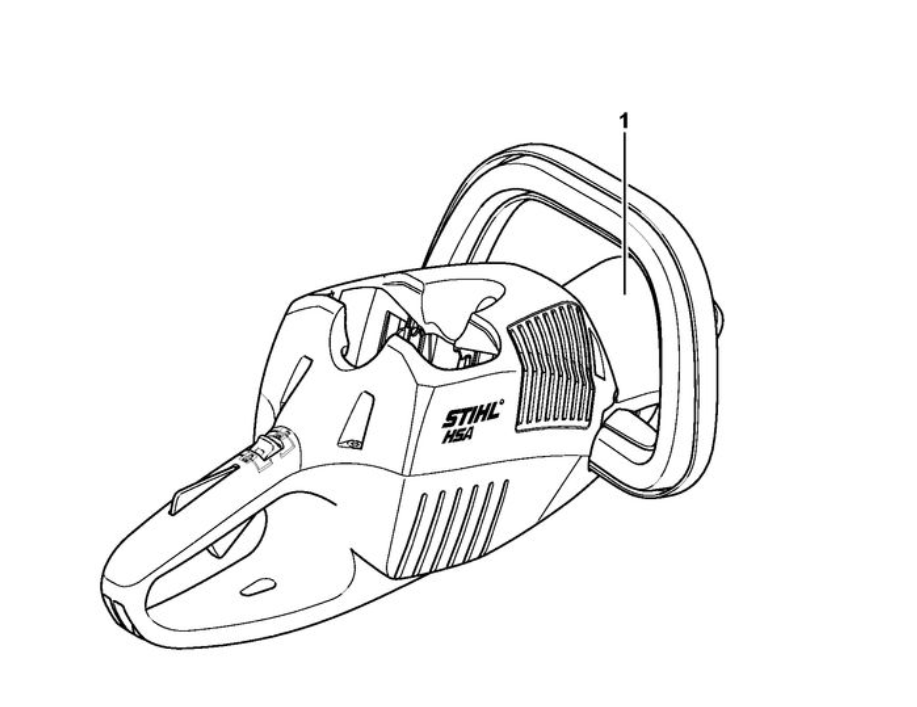 6 | Заводской номер агрегата | HSA 66 | Аккумуляторные ножницы STIHL