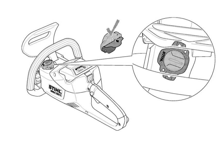 4 | Smart Connector | MSA 120 C-B |Аккумуляторная пила STIHL