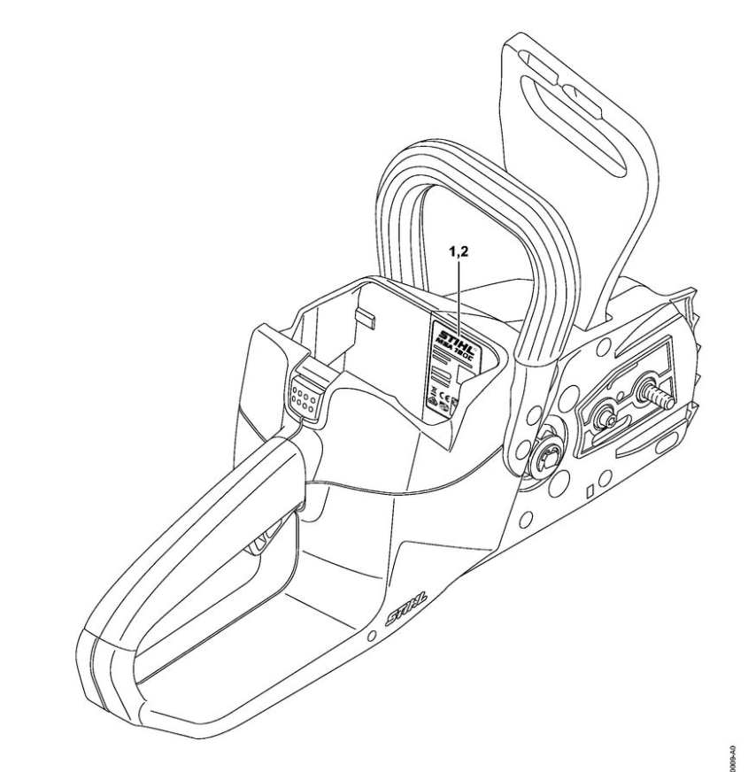 4 | Заводской номер агрегата | MSA 140 C-B |Аккумуляторный пила STIHL