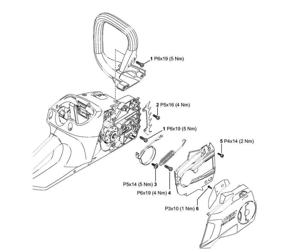 7 | Момент затяжки | MSA 200 C-B |Аккумуляторная пила STIHL