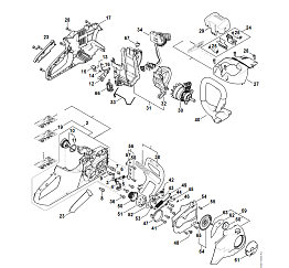 1 | Запчасти MSA 220 C | MSA 220 C-B |Аккумуляторная пила STIHL