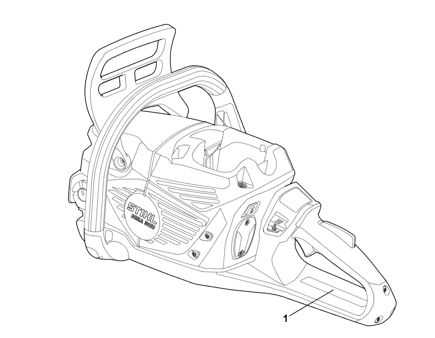 4 | Заводской номер агрегата | MSA 300.0 C-O |Аккумуляторная пила STIHL