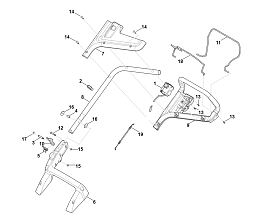 1 | A - Руль | RMA 443.1 TC | Аккумуляторная газонокосилка STIHL