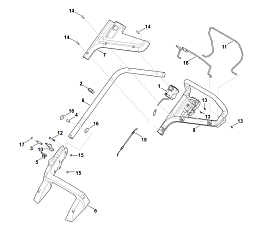 1 | A - Руль | RMA 448.0 PC | Аккумуляторная газонокосилка STIHL