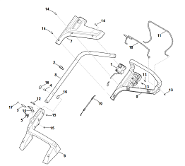 1 | A - Руль | RMA 448.1 PC | Аккумуляторная газонокосилка STIHL