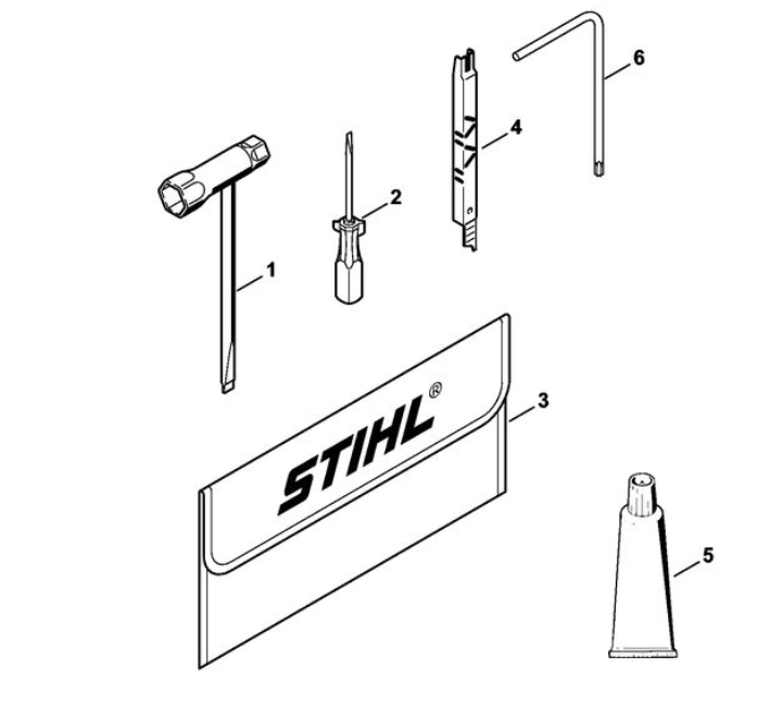 13 | Инструмент - Принадлежности | MS 250 | Бензопила STIHL