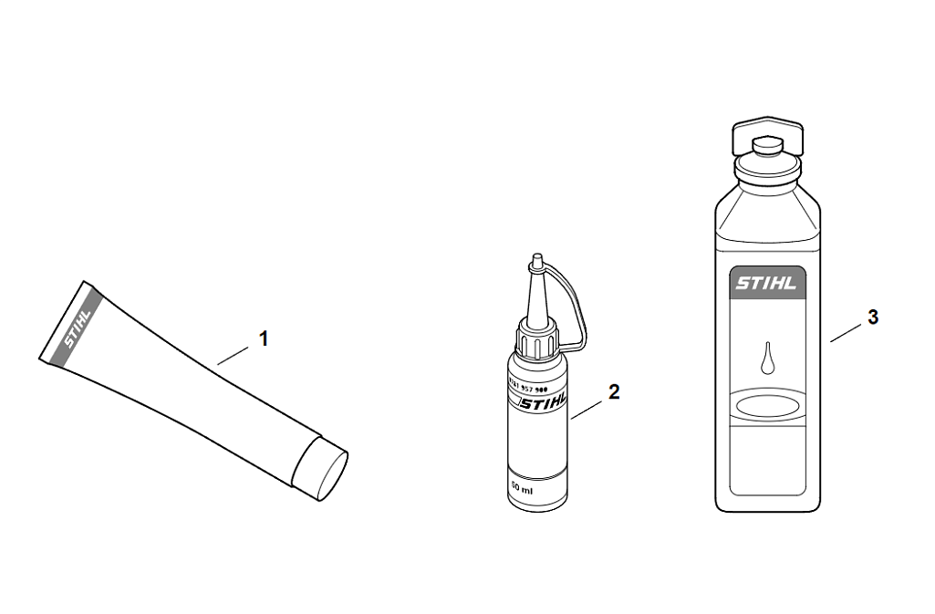 20 | Различные смазочные материалы и консистентные смазки | MS 661 | Бензопила STIHL