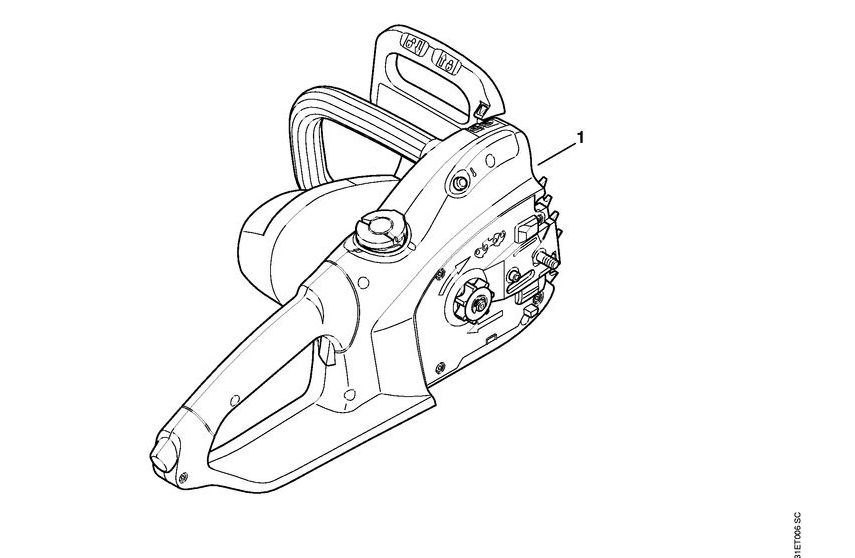 6 | Заводской номер агрегата | MSE 190 C-BQ | Электропила STIHL