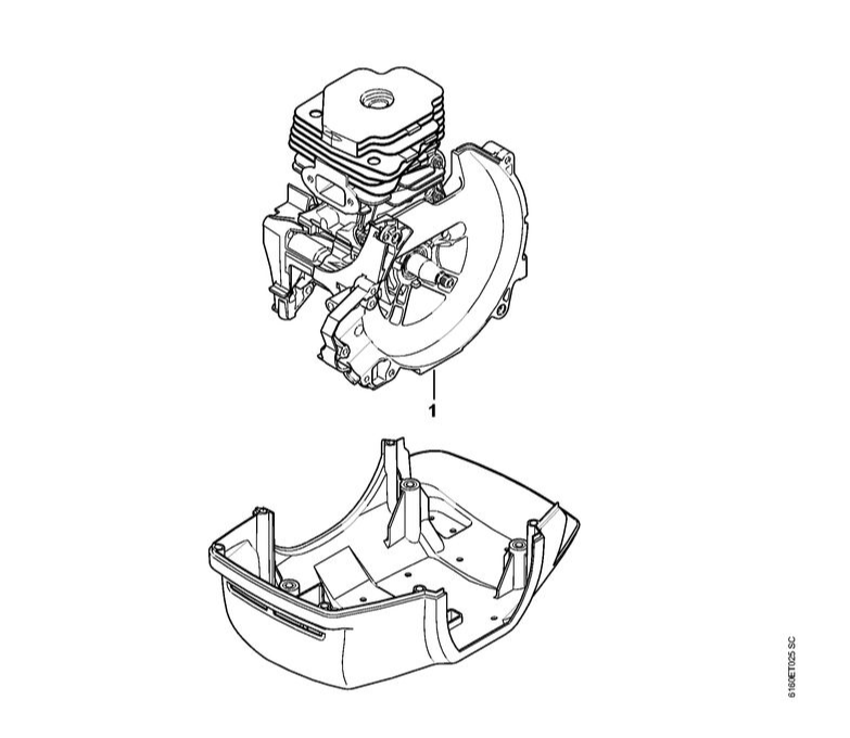 17 | Заводской номер агрегата | FS 561 C-EM | M-Tronic | Мотокоса STIHL