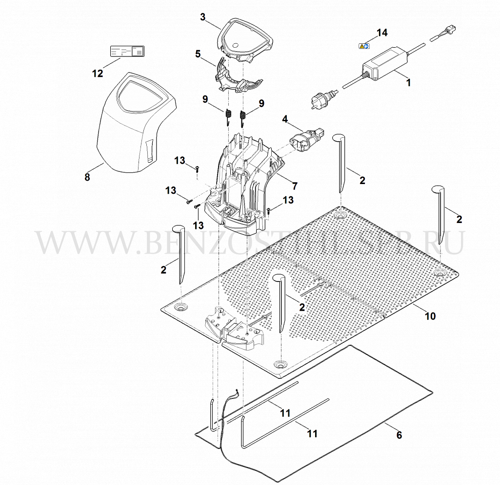 6 Робот-газонокосилка (Штиль) | RMI | RMI 422.0 |