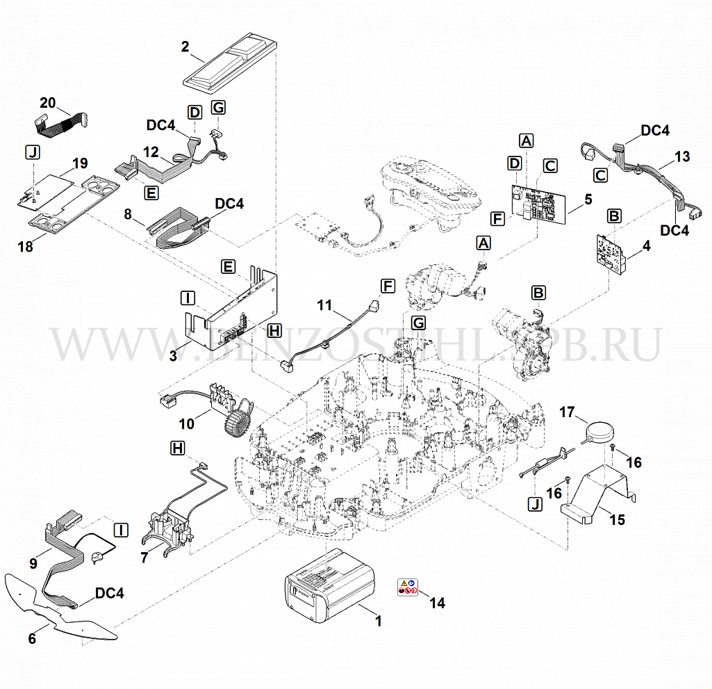 5 Робот-газонокосилка (Штиль) | RMI | RMI 632.0 PC |