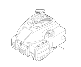 1 | A - Двигатель в сборе RM 2.1 R | EVC 200.2 (EVC200-0003) | Двигатель бензиновый