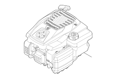 1 | A - Двигатель в сборе RM 248.2 T | EVC 200.3 (EVC200-0007) | Двигатель бензиновый