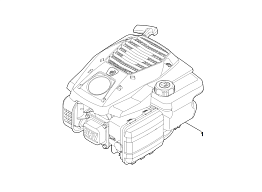 1 | A - Двигатель в сборе RM 448.1 TC | EVC 200.3 C (EVC200-0006) | Двигатель бензиновый