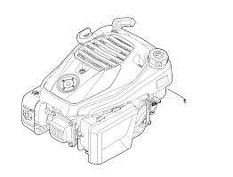 1 | A - Двигатель в сборе RM 448.1 VC | EVC 300.0 (EVC300-0001) | Двигатель бензиновый