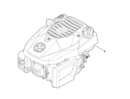 1 | A - Двигатель в сборе RM 545.1 VE | EVC 300.0 E (EVC300-0002) | Двигатель бензиновый