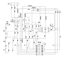 15 | O - Электрическая схема | Минитрактор-косилка RT 4082.1