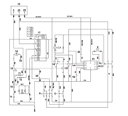 14 | N - Электрическая схема | Минитрактор-косилка RT 4097.0 SX