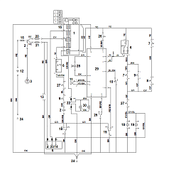 16 | P - Электрическая схема | Минитрактор-косилка RT 5097.1