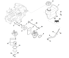 7 | G - Топливная система MH 445.1 R | EVC 200.3 C (EVC200-0005) | Двигатель бензиновый